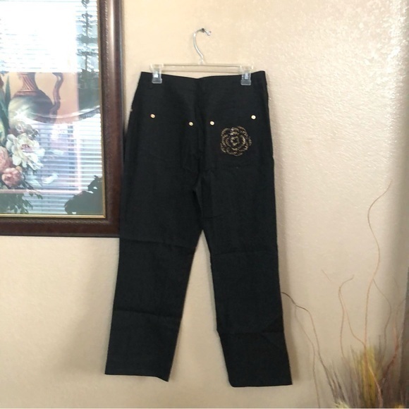 St John Jeans Wide Leg Jeans Size 8 - Picture 4 of 9